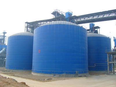 万年水泥钢板库改造