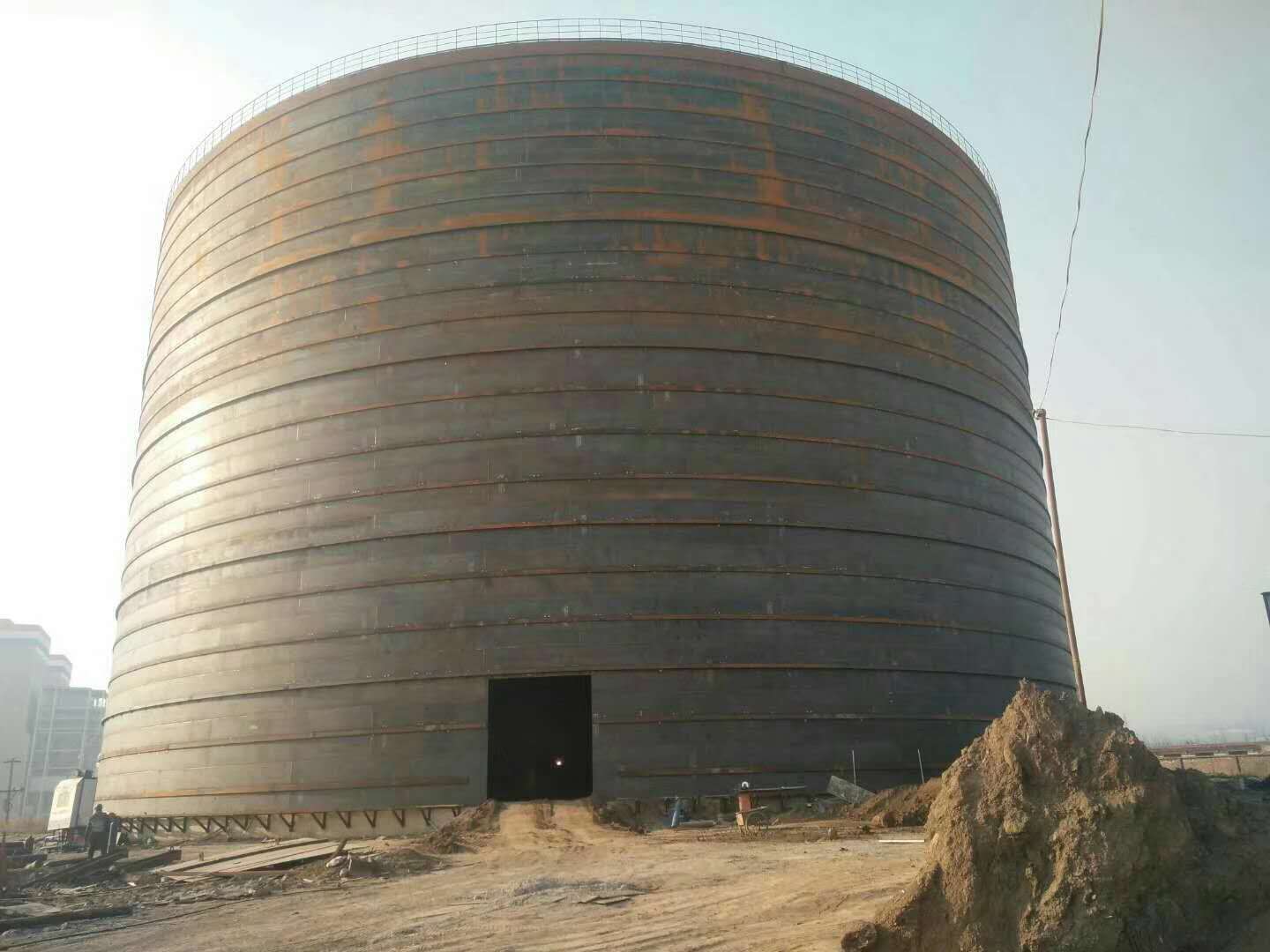 万年承建大型钢板库的好处及原理