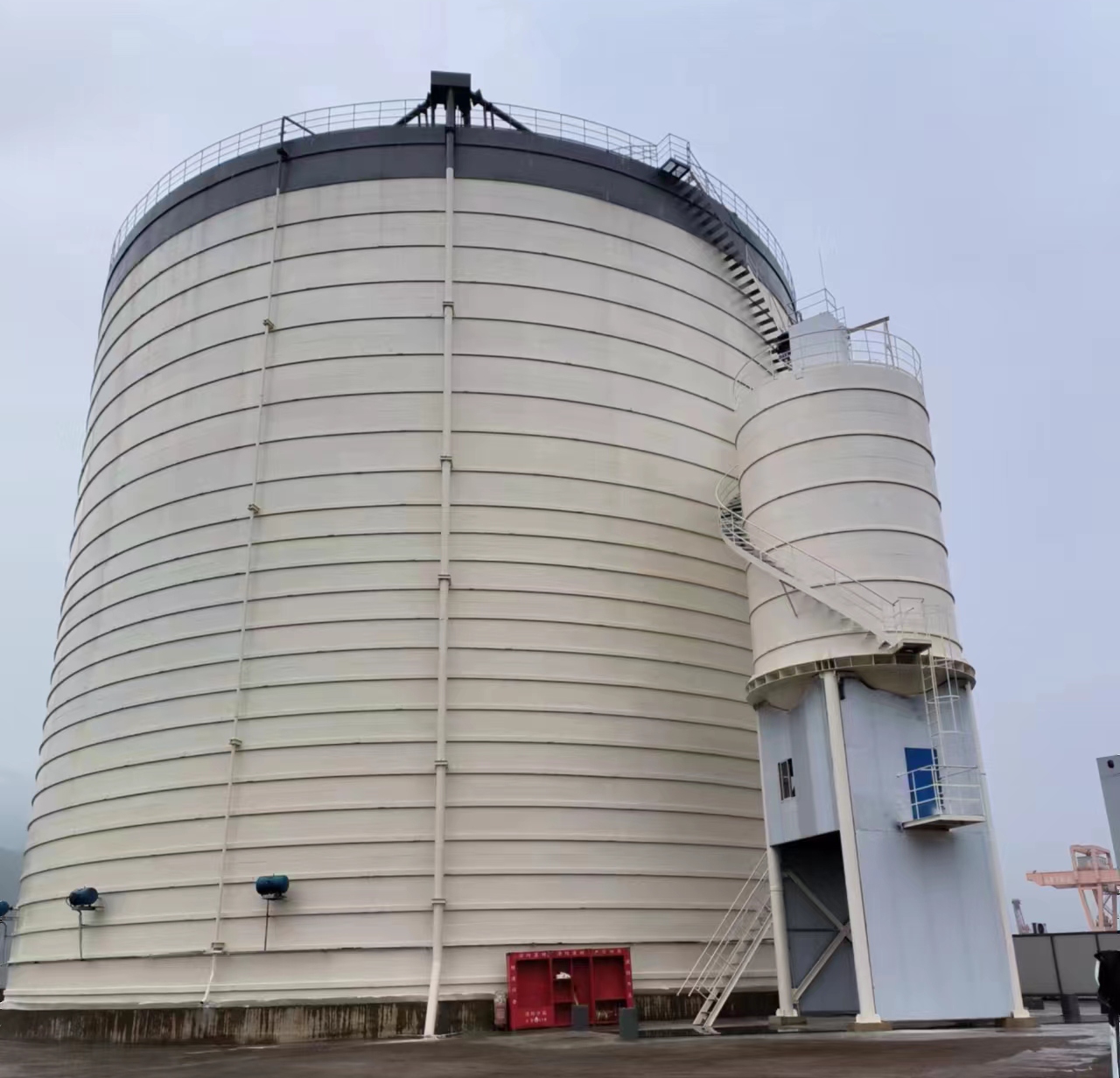 万年10万吨水泥钢板库