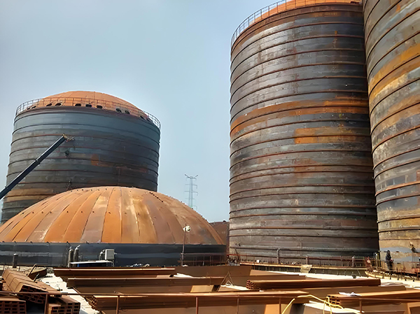 万年焦粉钢板仓